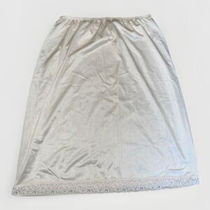 Lorraine Vintage Nylon Half Slip Lace Lined Size Large